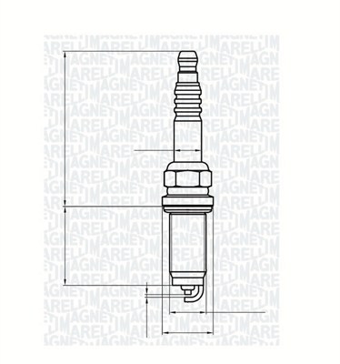 Magneti Marelli Bougie 062000786304