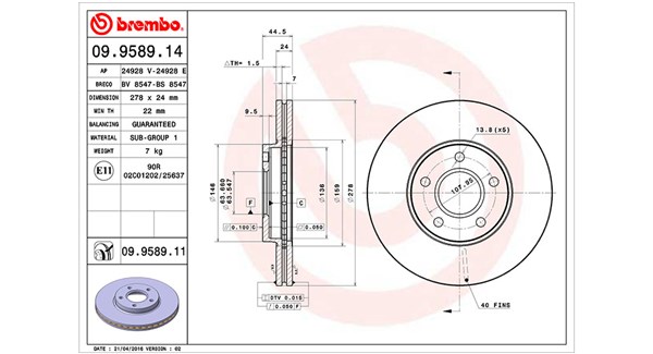 Magneti Marelli Remschijven 360406026500