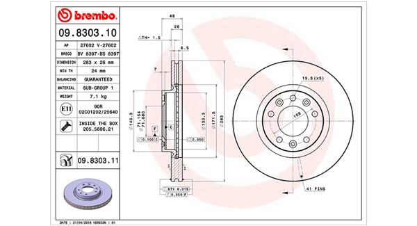 Magneti Marelli Remschijven 360406041400