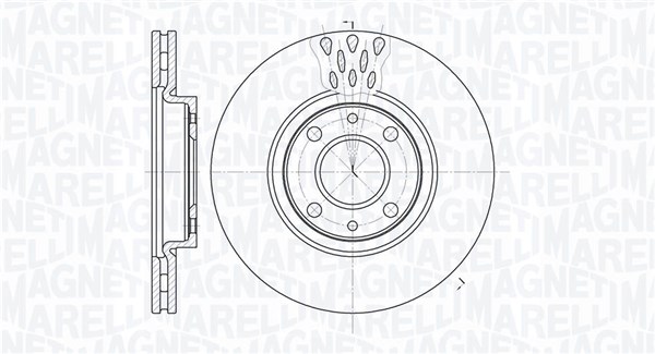 Magneti Marelli Remschijven 361302040238