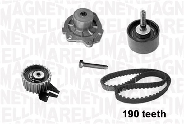 Magneti Marelli Distributieriem kit inclusief waterpomp 341401050001
