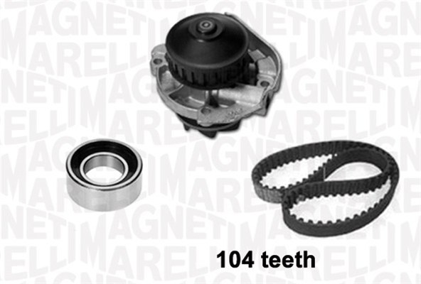 Magneti Marelli Distributieriem kit inclusief waterpomp 341401580001