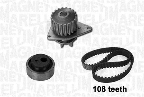 Magneti Marelli Distributieriem kit inclusief waterpomp 341401950001