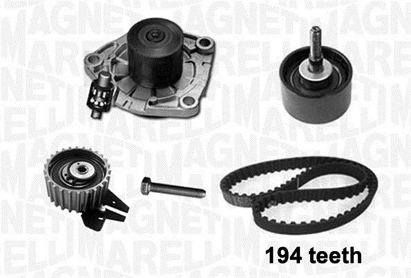 Magneti Marelli Distributieriem kit inclusief waterpomp 341404050001