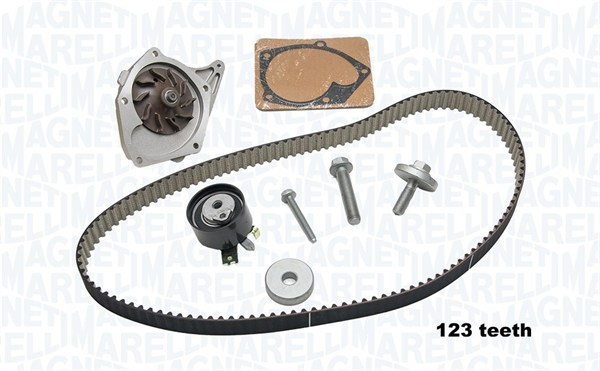 Magneti Marelli Distributieriem kit inclusief waterpomp 341404170002
