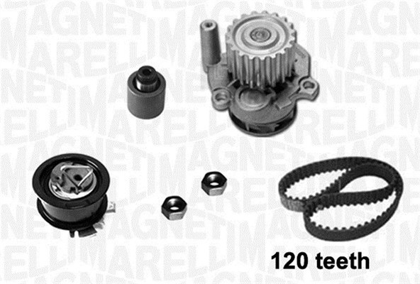 Magneti Marelli Distributieriem kit inclusief waterpomp 341404790001