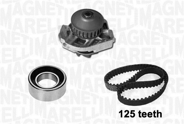 Magneti Marelli Distributieriem kit inclusief waterpomp 341404810001