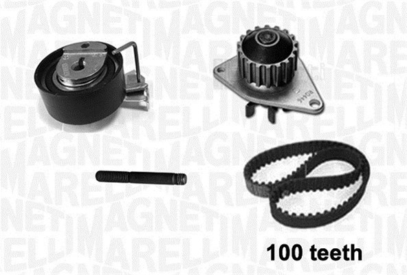 Magneti Marelli Distributieriem kit inclusief waterpomp 341405320001