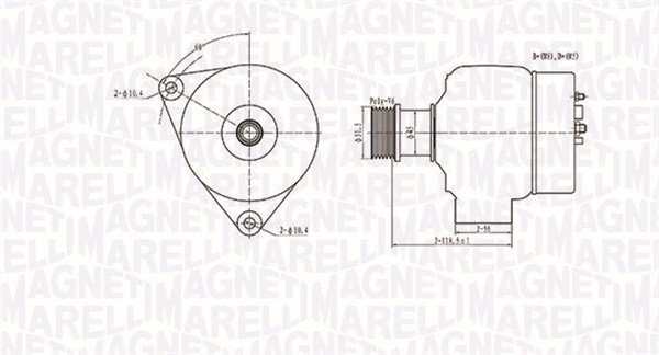 Magneti Marelli Alternator/Dynamo 063731138010