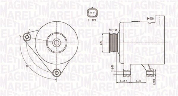 Magneti Marelli Alternator/Dynamo 063731498010