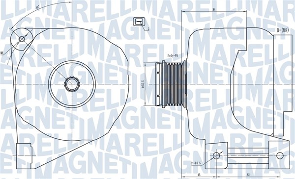 Magneti Marelli Alternator/Dynamo 063731673010