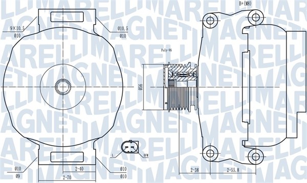 Magneti Marelli Alternator/Dynamo 063731769010