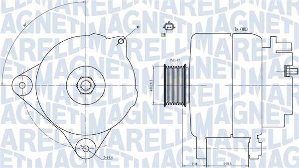 Magneti Marelli Alternator/Dynamo 063731866010