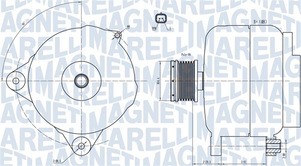 Magneti Marelli Alternator/Dynamo 063731876010