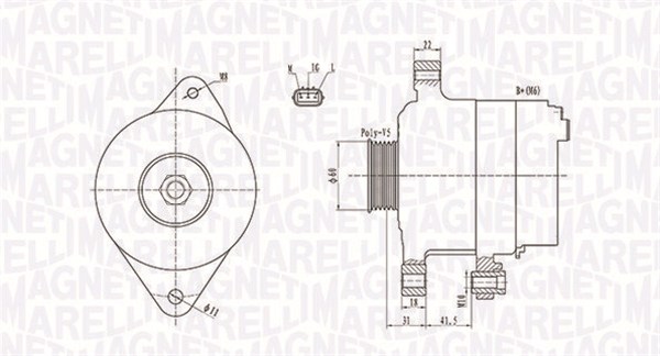 Magneti Marelli Alternator/Dynamo 063731892010