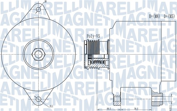Magneti Marelli Alternator/Dynamo 063731909010