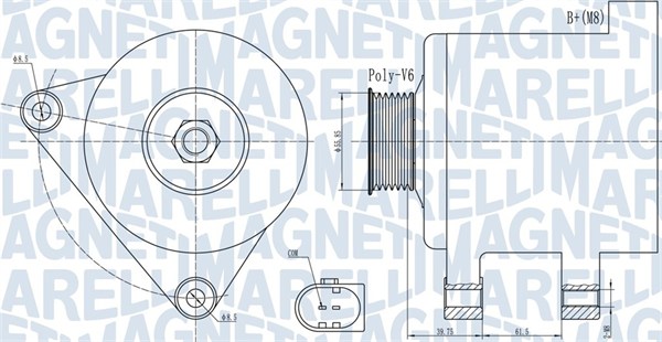 Magneti Marelli Alternator/Dynamo 063731910010