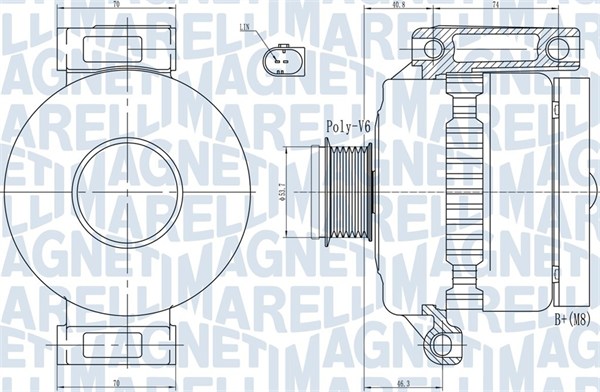 Magneti Marelli Alternator/Dynamo 063731923010