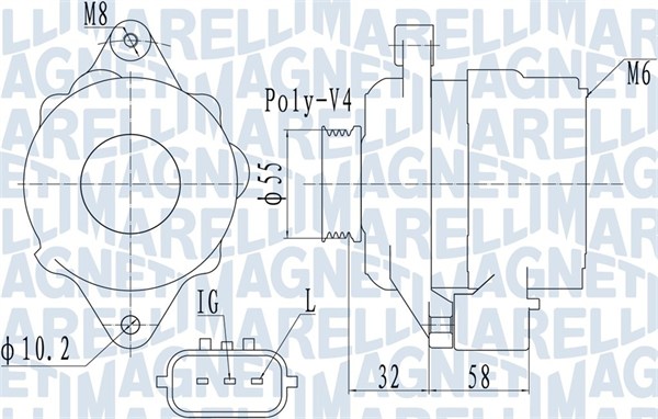 Magneti Marelli Alternator/Dynamo 063731943010