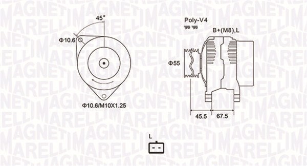 Magneti Marelli Alternator/Dynamo 063731963010