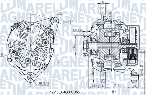 Magneti Marelli Alternator/Dynamo 063731977010