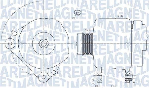 Magneti Marelli Alternator/Dynamo 063731992010