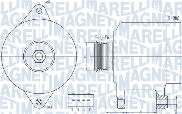 Magneti Marelli Alternator/Dynamo 063732013010