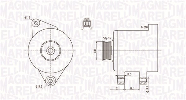 Magneti Marelli Alternator/Dynamo 063732017010