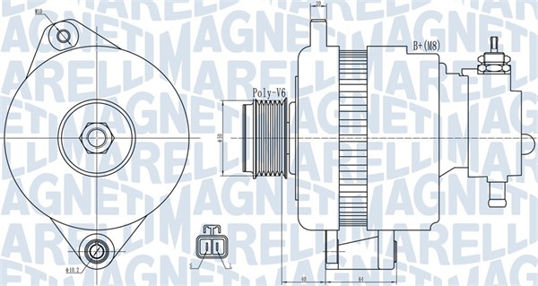 Magneti Marelli Alternator/Dynamo 063732018010
