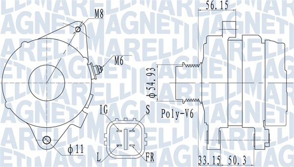 Magneti Marelli Alternator/Dynamo 063732027010