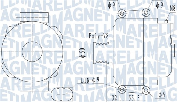 Magneti Marelli Alternator/Dynamo 063732055010