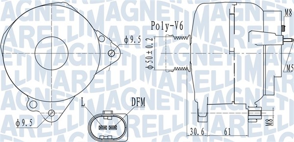 Magneti Marelli Alternator/Dynamo 063732118010