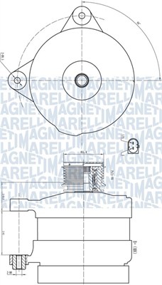 Magneti Marelli Alternator/Dynamo 063732188010