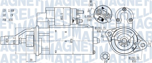 Magneti Marelli Starter 063721114010