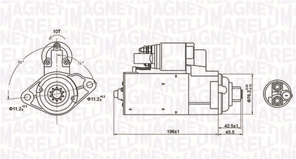 Magneti Marelli Starter 063721286010