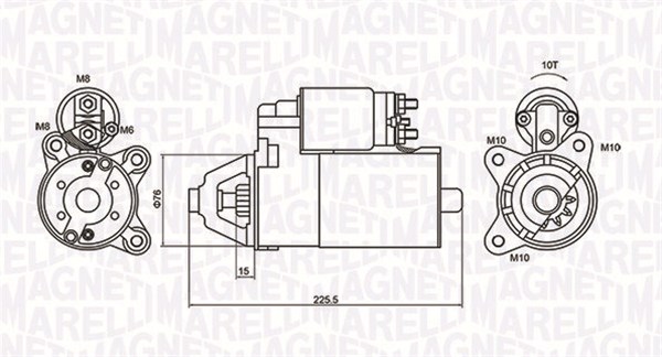 Magneti Marelli Starter 063721336010