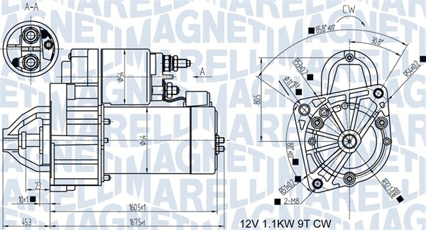 Magneti Marelli Starter 063721345010