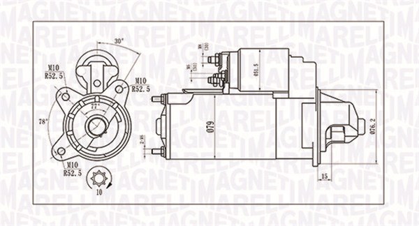 Magneti Marelli Starter 063721396010