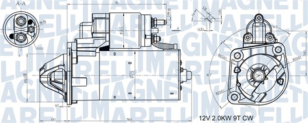 Magneti Marelli Starter 063721408010