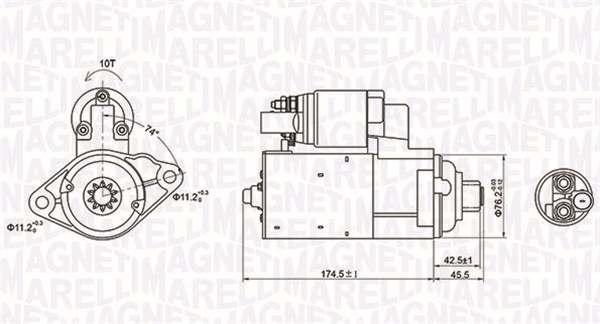 Magneti Marelli Starter 063721409010