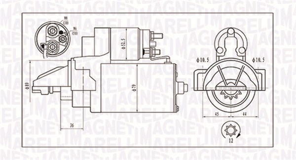 Magneti Marelli Starter 063721421010