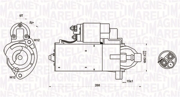 Magneti Marelli Starter 063721423010