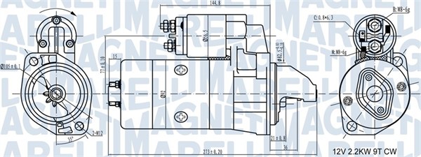 Magneti Marelli Starter 063720350010