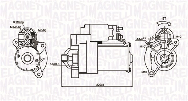 Magneti Marelli Starter 063720594010