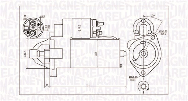 Magneti Marelli Starter 063720624010