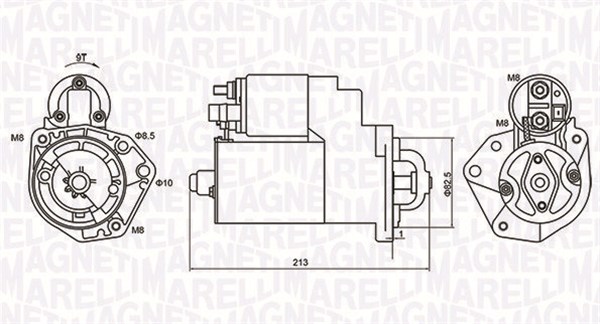 Magneti Marelli Starter 063720880010