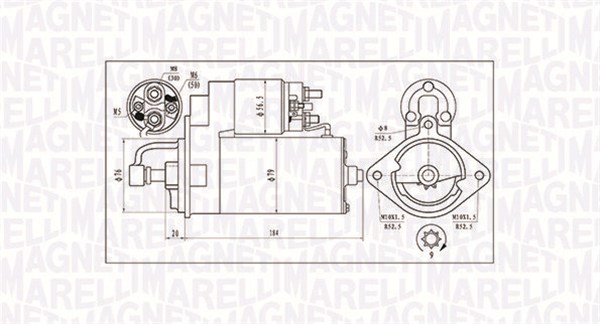 Magneti Marelli Starter 063720984010