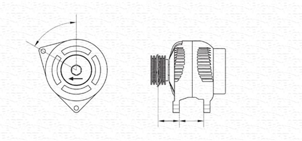 Magneti Marelli Alternator/Dynamo 943355230010