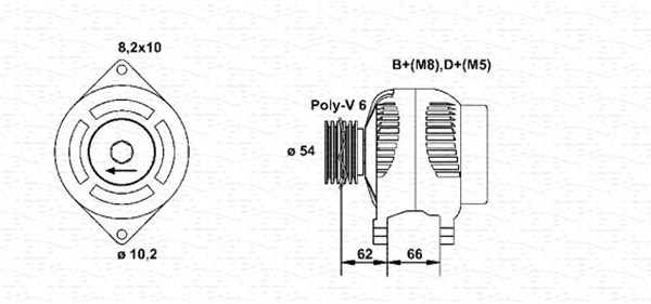 Magneti Marelli Alternator/Dynamo 943356329010