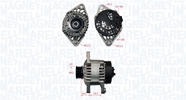 Magneti Marelli Alternator/Dynamo 063321836010